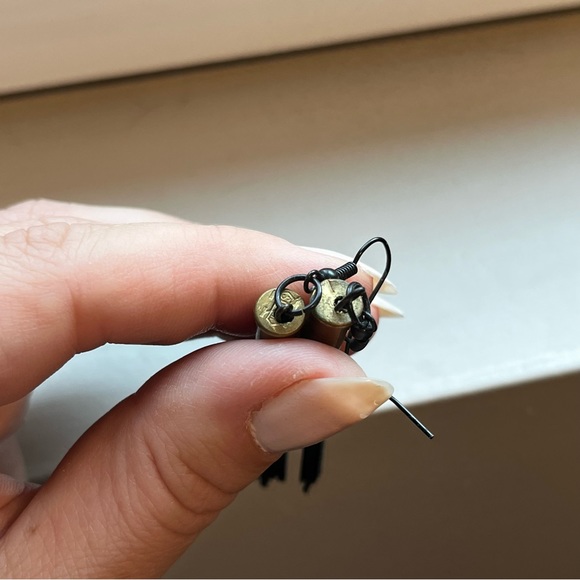 Handmade .22 Shell Earrings - Picture 4 of 7